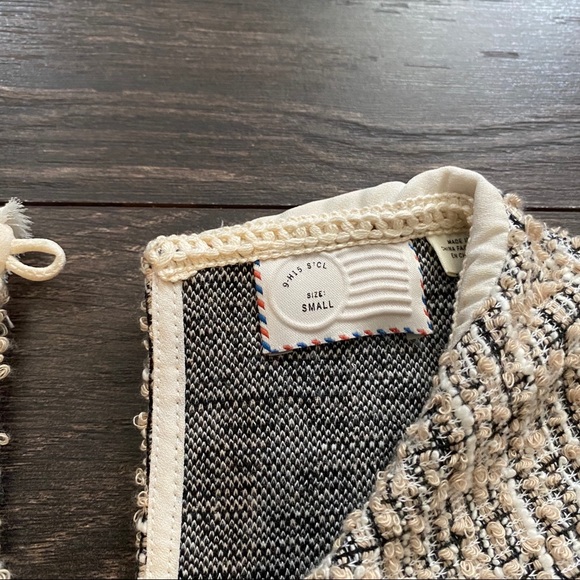 Anthropologie Tweed Top - Picture 5 of 7